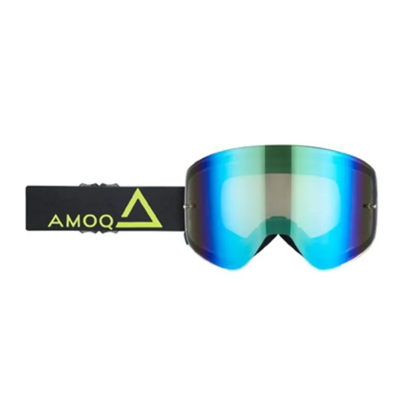 Hete Deal Amoq | Crossbril Vision Magnetic Zwart HiVis - Gouden Lens