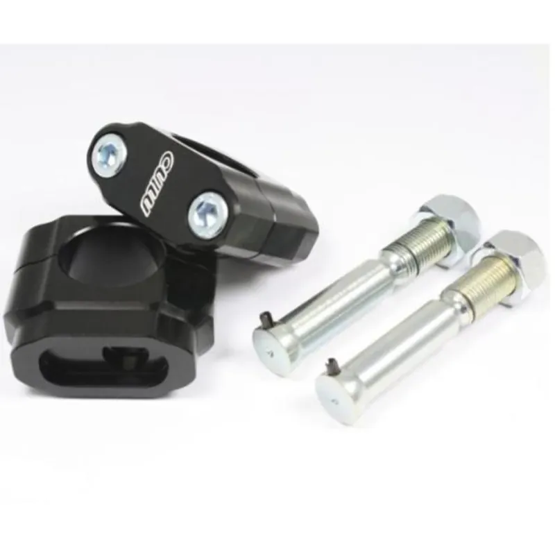 Gratis Retour TMV | Stuur Klem set 28.6mm KX/CR+F Zwart