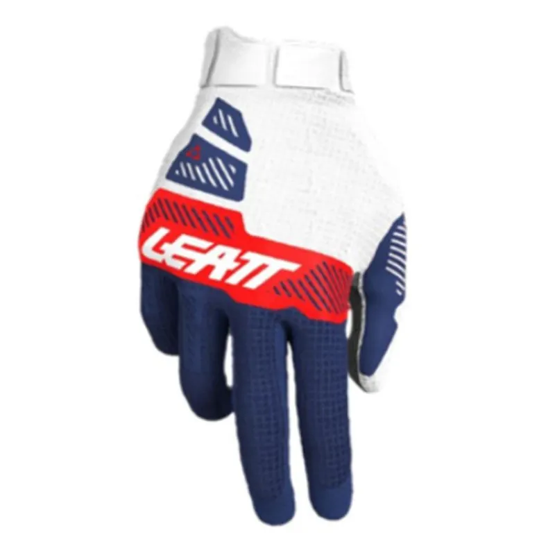 Alleen Vandaag Leatt | Crosshandschoenen Moto 1.5 GripR Wit/Blauw/Rood