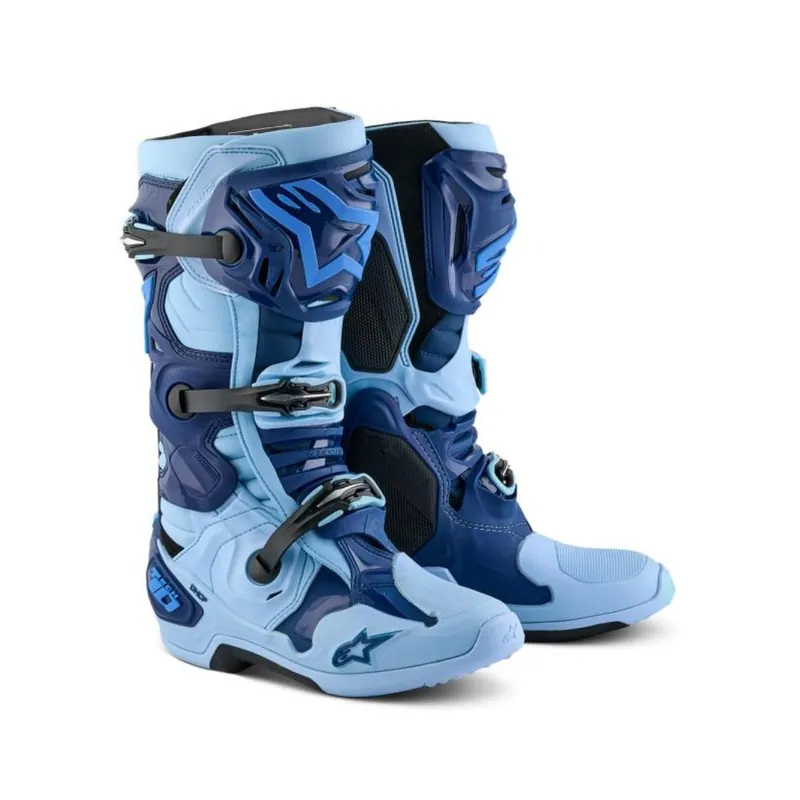 Koopje Alpinestars | Cross Laarzen Tech 10 Limited Edition Steeler Blauw