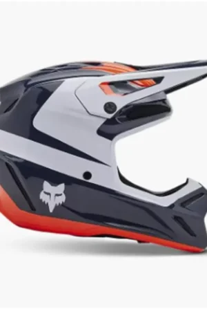 Actieprijs Fox | Cross helm V3 Divider Blauw/Wit