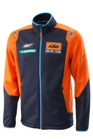 Ktm | Softshell Replica Team Oranje / Donkerblauw / Lichtblauw Direct Beschikbaar