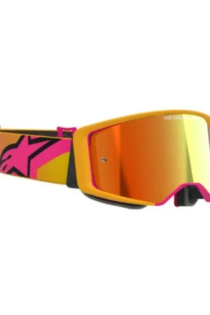 Laatste Kans Alpinestars | Crossbril Supertech Corp Geel Roze