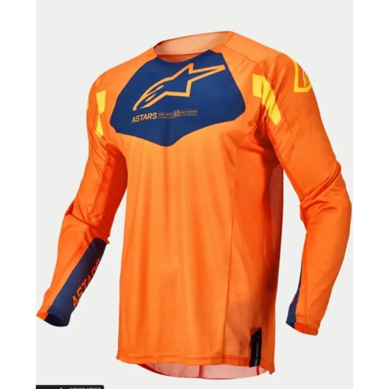 Alpinestars | Techstar Factory Jersey Oranje/Blauw Dagaanbieding