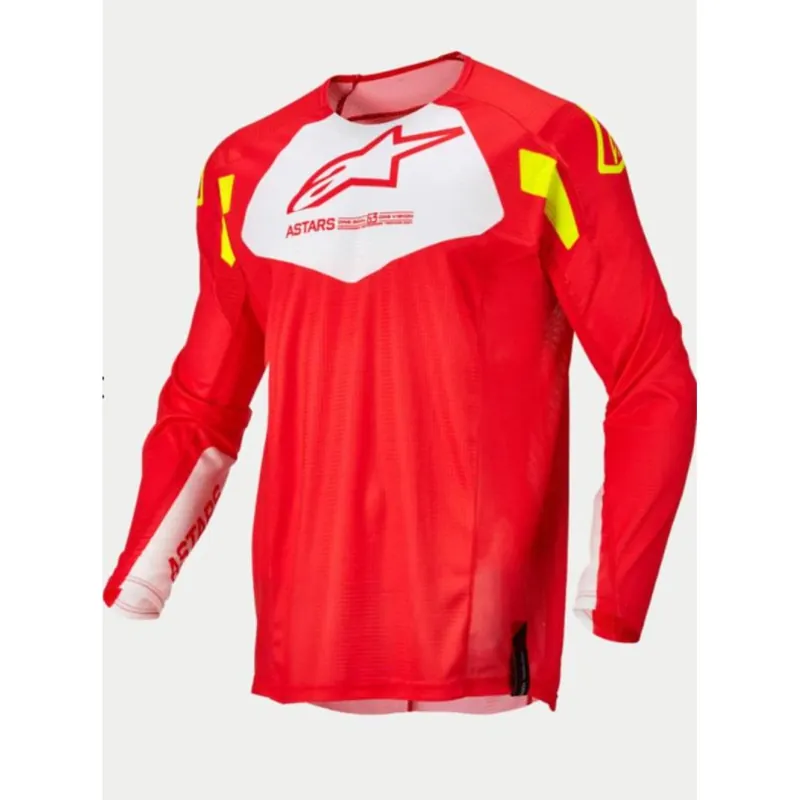Alpinestars | Techstar Factory Jersey Rood/wit Bestseller