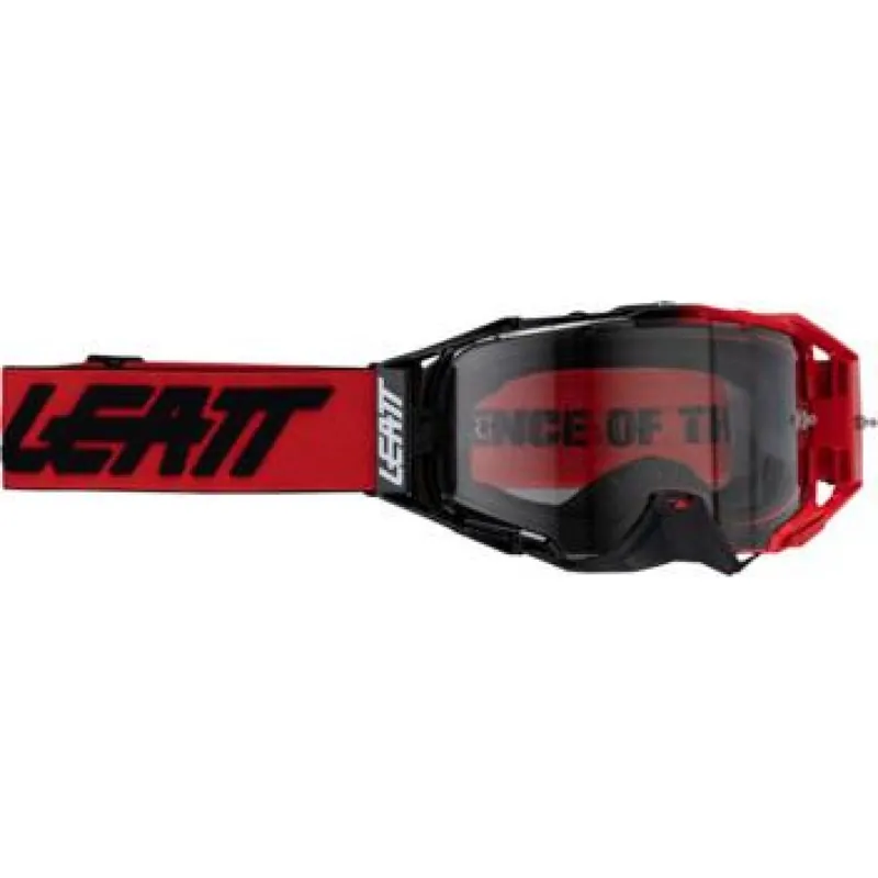 Flitsaanbieding Leatt | Crossbril Velocity 6.5 Rood Licht Grijs