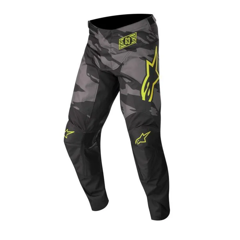 Alpinestars | Jeugd Crossbroek Tactical Zwart / Grijs / Geel Beste Prijs