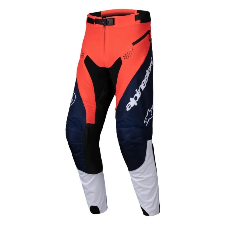 Veilige Betaling Alpinestars | Enduro broek Pro-Dura Oranje / Blauw