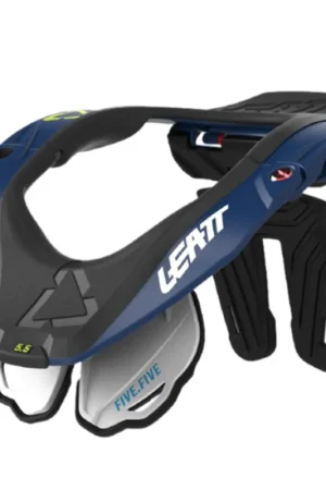 Snelle Levering Leatt | Nek Brace 5.5 V24 Zwart/Blauw