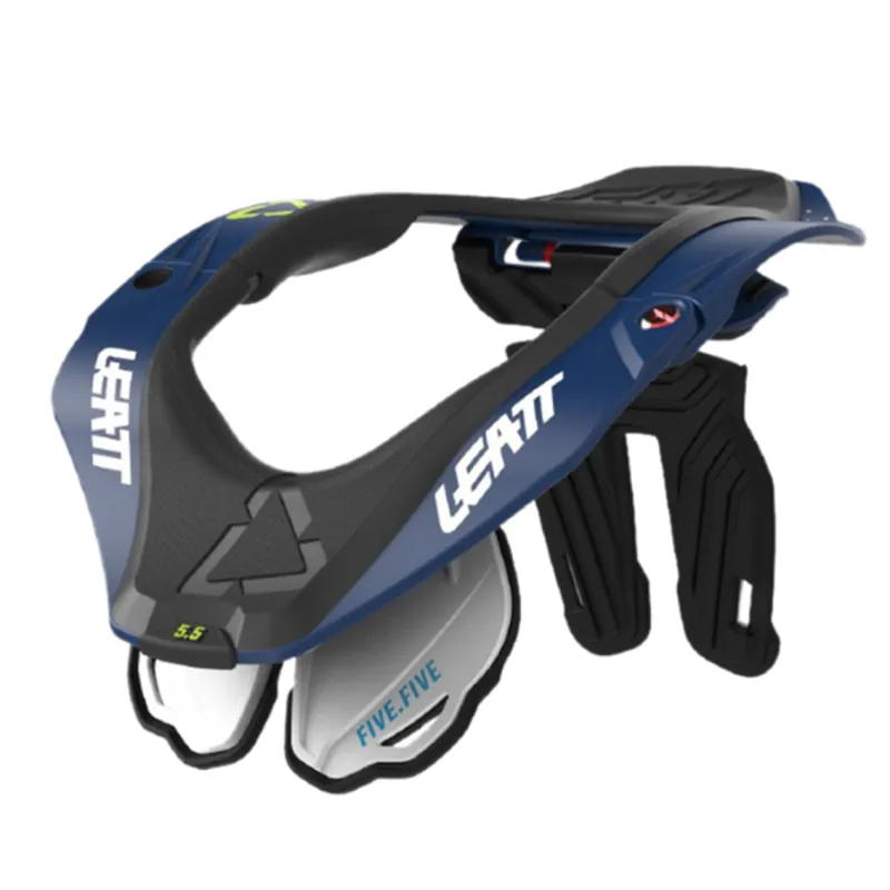 Snelle Levering Leatt | Nek Brace 5.5 V24 Zwart/Blauw