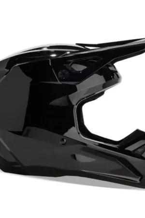 Aanbieding Fox | Crosshelm V1 SOLID Glans Zwart