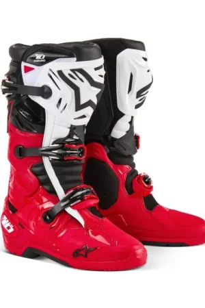 Weekendaanbieding Alpinestars | Crosslaarzen Tech 10 Enduro Zwart/Rood