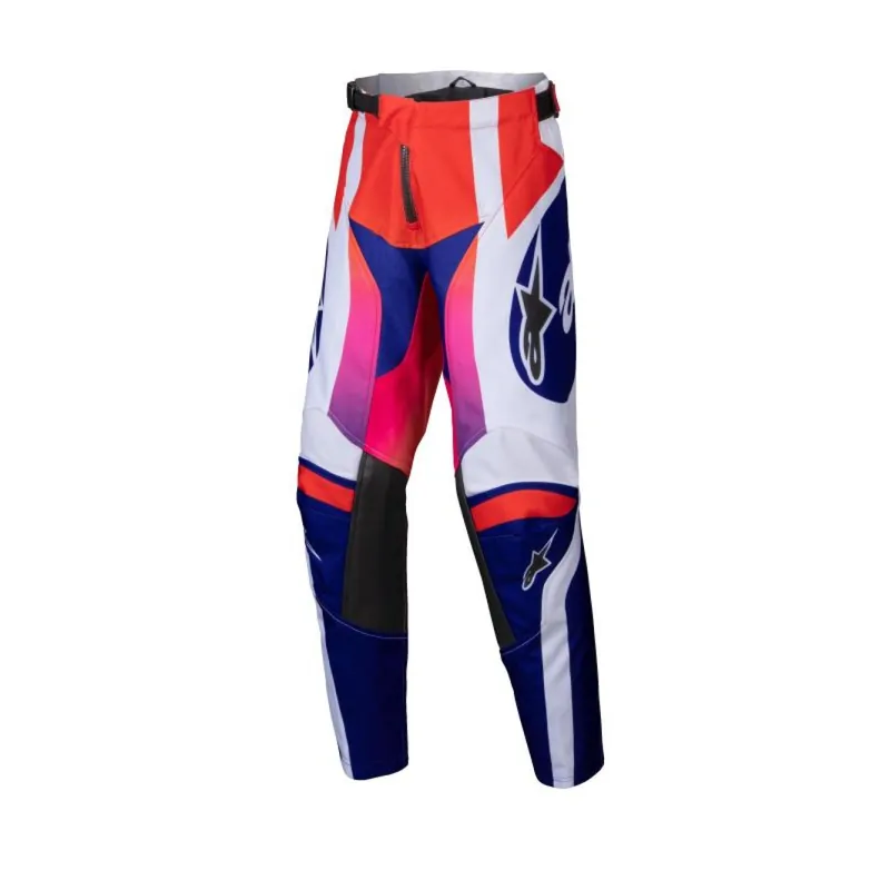 Alpinestars | Jeugd Crossbroek Racer Wurx Paars / Wit Speciale Aanbieding
