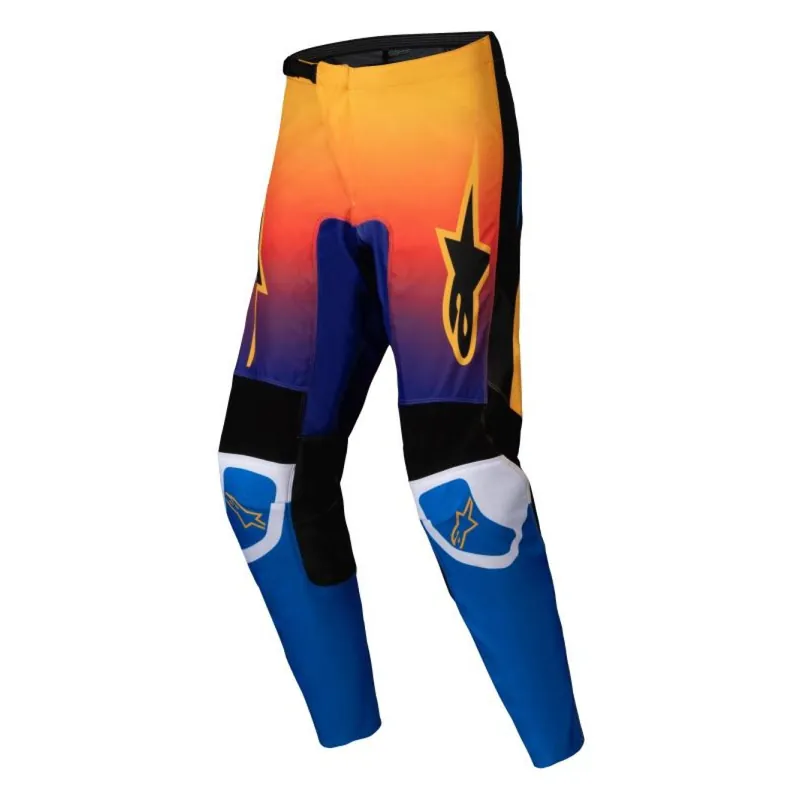 Laatste Versie Alpinestars | Crossbroek Fluid Wurx Oranje / Blauw