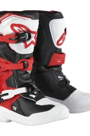 Voordeelprijs Alpinestars | Jeugd Crosslaarzen Tech 3s Rood / Zwart