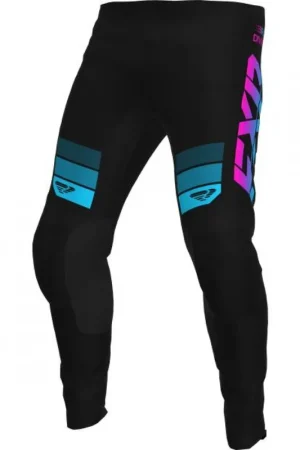 Seizoensaanbieding FXR | Jeugd Crossbroek Clutch Pro MX Zwart / Roze