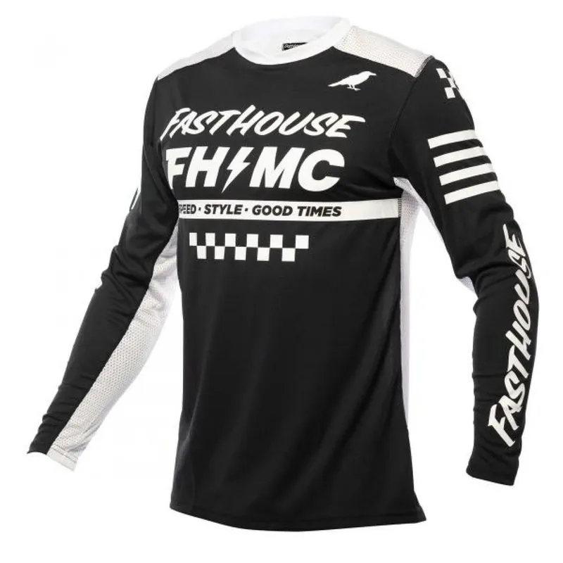 Laatste Kans Fasthouse | Shirt Elrod A/C Zwart