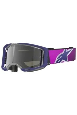 Laatste Versie Alpinestars | Crossbril Vision 8 Corp Paars