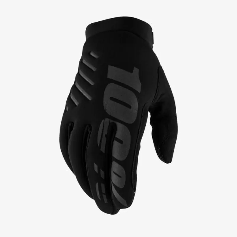 100% | Handschoenen winter Brisker Zwart/Grey Laatste Versie
