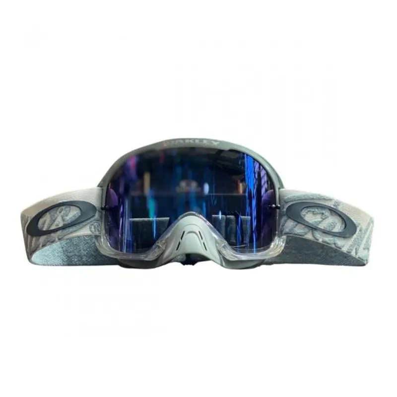 Shop Nu Oakley | Crossbril O FRAME 2.0 Pro MX TLD Tactical - BLACK ICE IRIDIUM