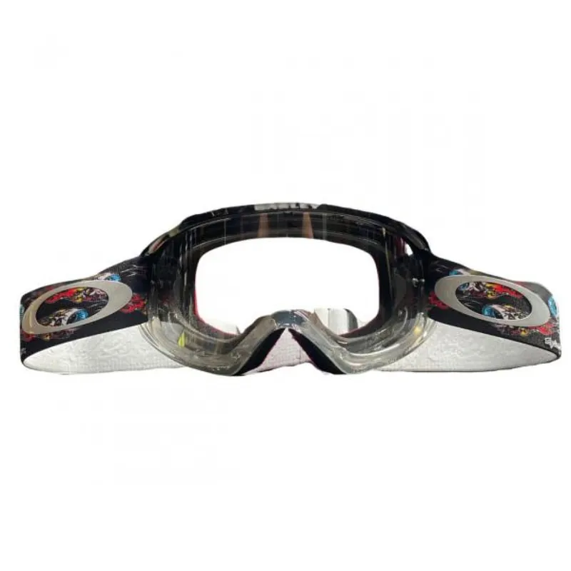 Koopje Oakley | Crossbril O FRAME 2.0 Pro XS MX TLD Tactical - BLACK ICE IRIDIUM