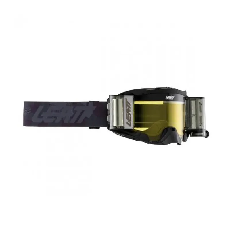 Leatt | Crossbril Velocity 5.5 Roll-off Stealth Geel70% Voordeelprijs