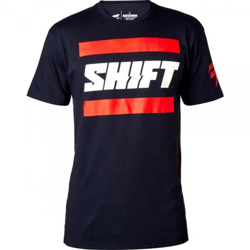 Shift | T-Shirt Black label Blauw Hoge Kwaliteit