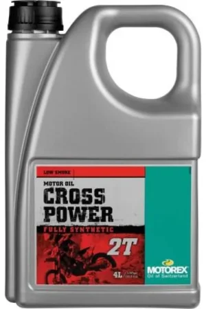 Bestel Nu Motorex | Cross Power 2T / 4liter