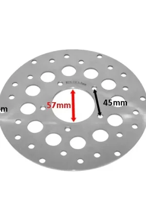 Voordeelprijs remschijf achter 200mm past op rs1
