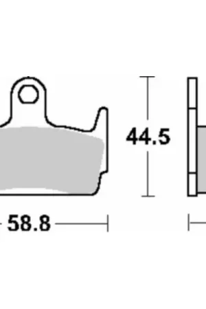 Direct Beschikbaar remblokset sbs achter past op jet4-4t, x8r 129hf