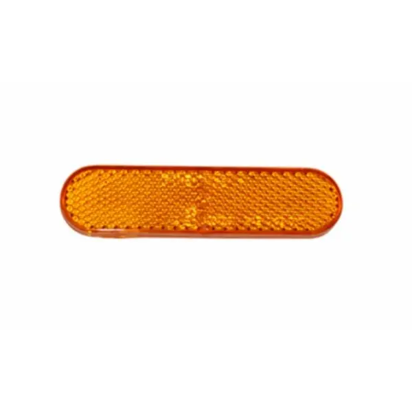 reflector Piaggio origineel zijscherm oranje past op et2-et4, liberty 4t rst, nrg, vespa lx, vespa S, zip2000 58231r5 Hoge Kwaliteit
