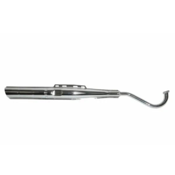 Tijdelijk Beschikbaar uitlaat cpl tecno mod. orig 45km (made in EU) 22mm chroom past op maxi