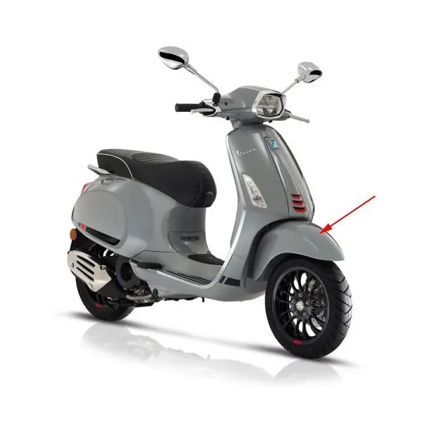 voorspatbord Piaggio origineel nardo grijs lucido 715/C past op sprint 4t (euro4) 1b00664600ht Populair