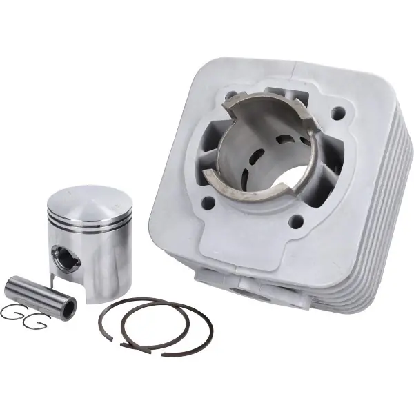 cilinder DMP + zuiger 55mm past op hexagon 125cc, skipper 125cc, typhoon 125cc Gecertificeerd