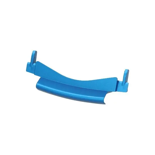 Direct Verzonden sierstrip Piaggio origineel midden voorscherm boven blauw past op elettrica cm298505
