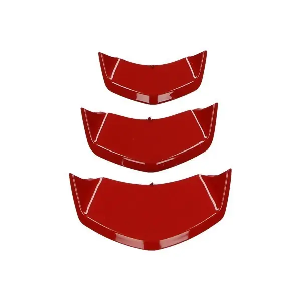 Populair sierstripset DMP voorscherm midden euro-4/5 rood past op primavera, sprint