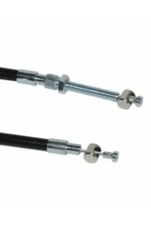 Aanbieding kabel achterrem elvedes lang lengte totaal 53 cm zwart past op rm, rmc