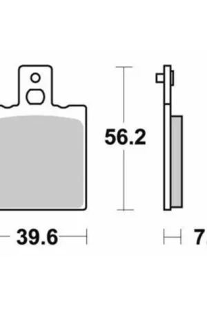 Aanbieding remblokset sbs voor past op extrema, rs ot, tuono 138hf