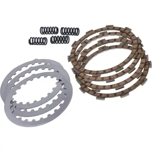 Betrouwbaar kopp.plaatset polini + veren past op minarelli am6 230.0025