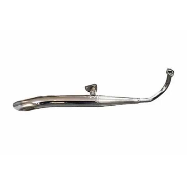uitlaat side pipe (made in EU) 50cc snel 22mm chroom past op a3, a35, tomos Seizoensaanbieding