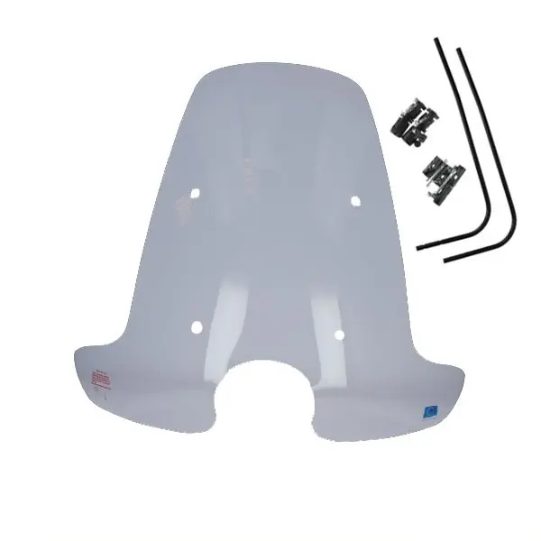 Beperkte Voorraad windscherm Regia + bev. set hoog (made in EU) 65cm smoke past op django