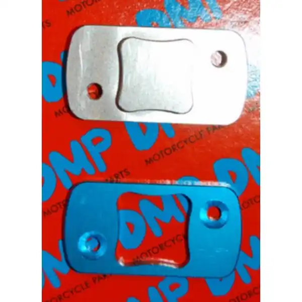 Koop Vandaag rempotdeksel DMP cnc gefreesd chroom/blauw 2-delig past op speedfightopop