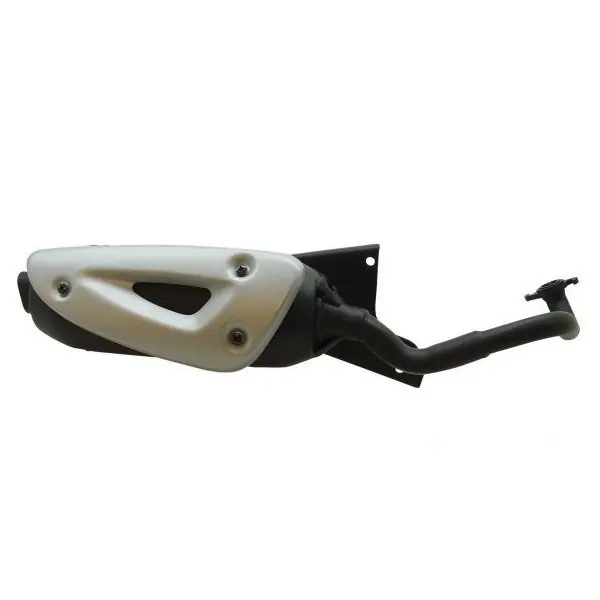 Koop Online uitlaat cpl tecno mod. std straight 25km (made in EU) zwart past op ludix, speedfight 3, viva va2008