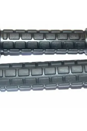 Aanbieding handvatset lusito blok motief mod. magura (made in EU) zwart past op kreidler, zundapp