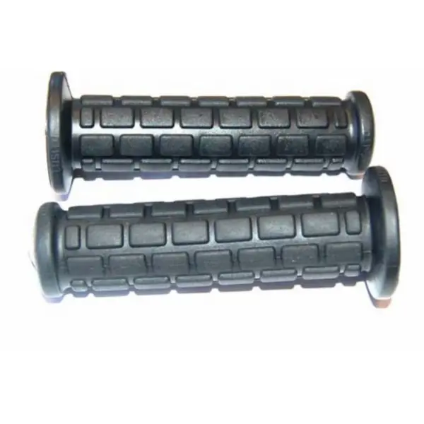 Aanbieding handvatset lusito blok motief mod. magura (made in EU) zwart past op kreidler, zundapp