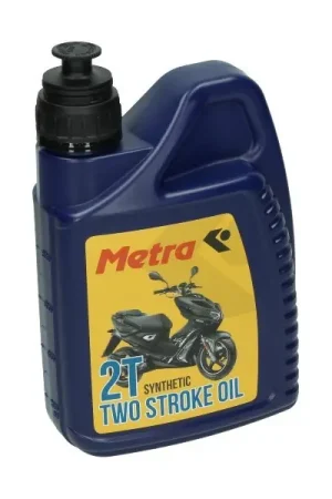 Betaalbaar smeermiddel metrakit olie 2t half synth 1L fles