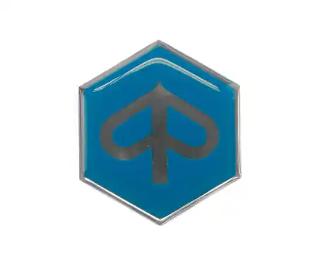 Zip logo plaklogo voorscherm Piaggio Zip / Fly blauw Alleen Vandaag