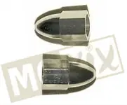 Aanbieding Ventieldop set aluminium punt blank